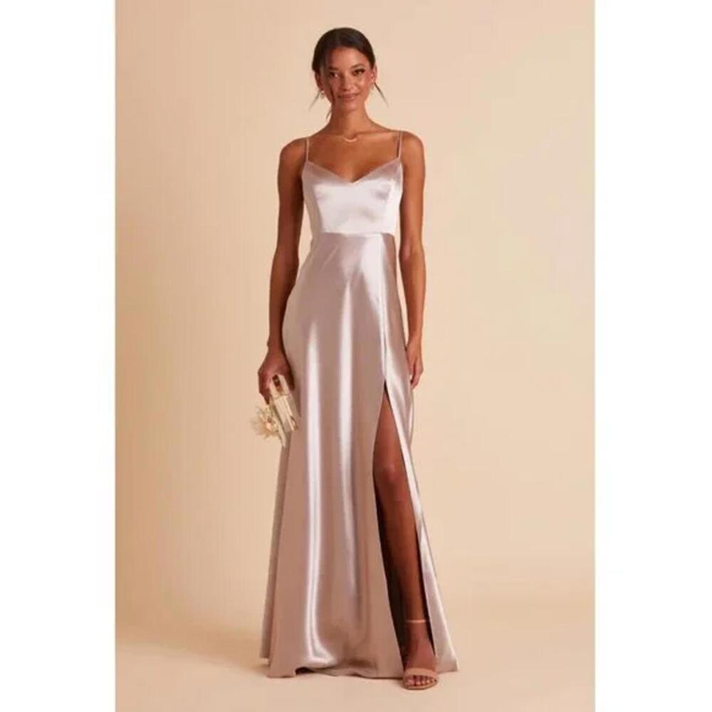 Birdy Grey Jay Strappy Tank Satin Dress - Size Small - NWT‎
